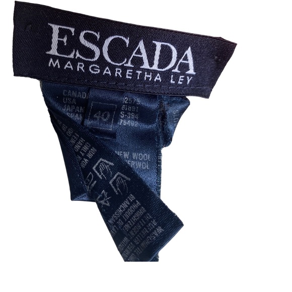 Escada Wool Top Coral size 40 Medium - Picture 7 of 7